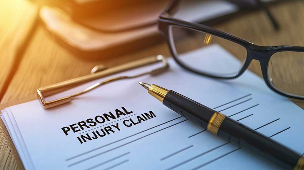Patient reviews medical records, imaging reports, prescriptions, and bills at a kitchen table.